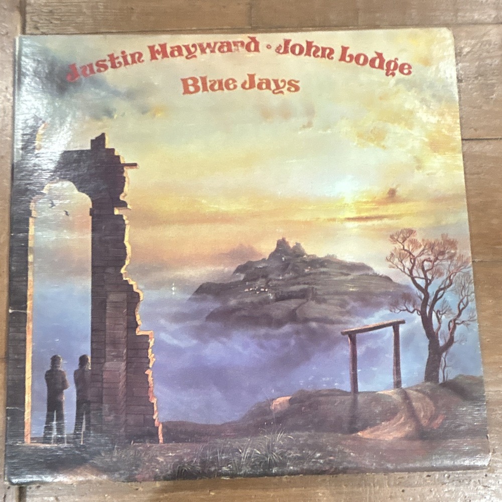 Justin Hayward John Lodge Blue Jays Threshold LP Black Vinyl Rock Record